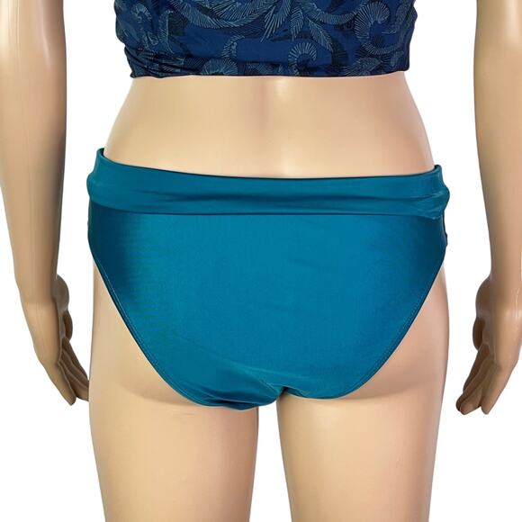 New ViX Paula Hermanny Ocean Beth Fold Over Bikini Bottom - Picture 2 of 11